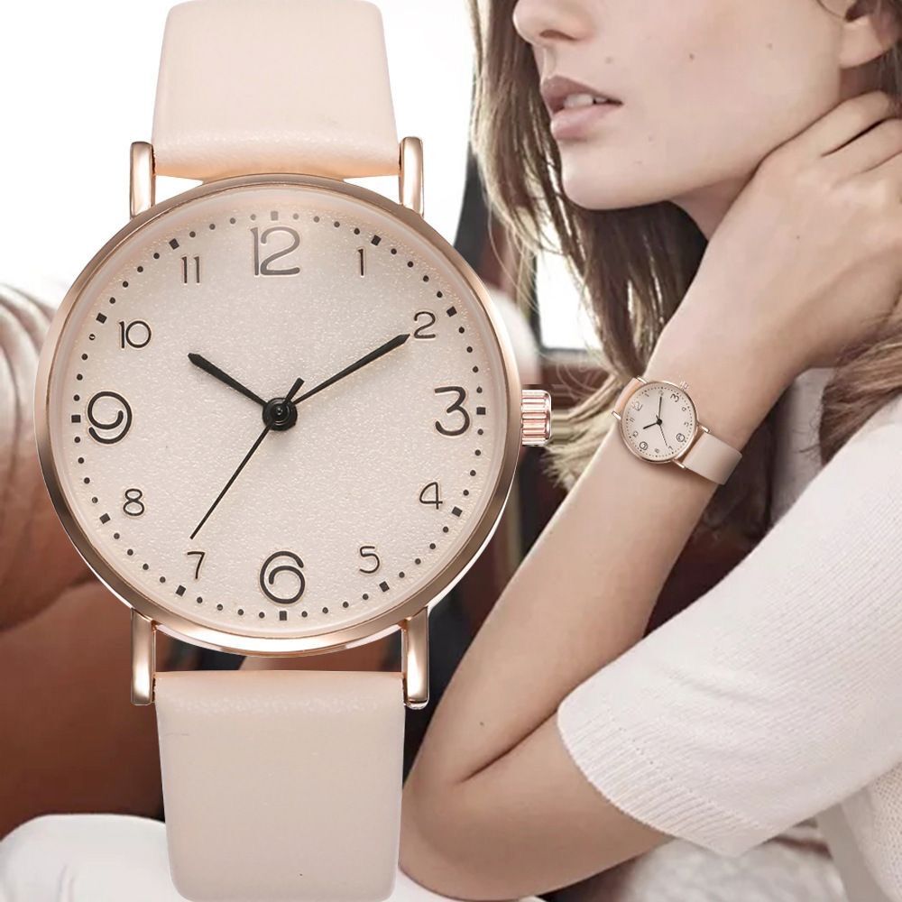 Ladies Fashion Watch - Women Watches Ladies Casual Arabic Numbers