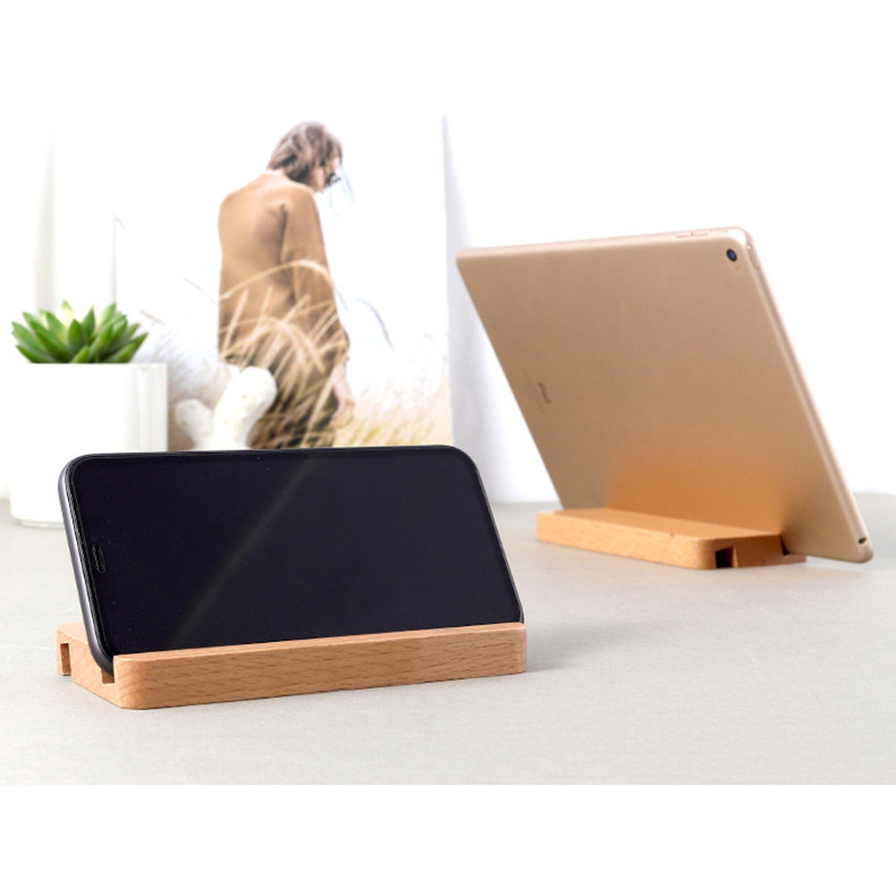 Watch S - Universal Wooden Phone Stand Durable Mobile