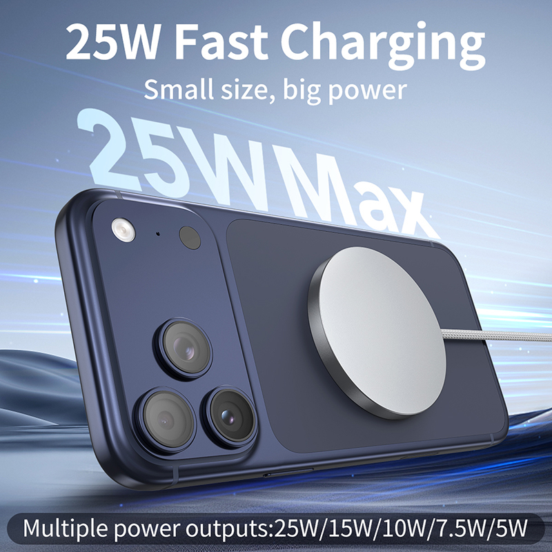 Smartwatch New Watches - New Magnetic Wireless Charger 25w Ultra-thin