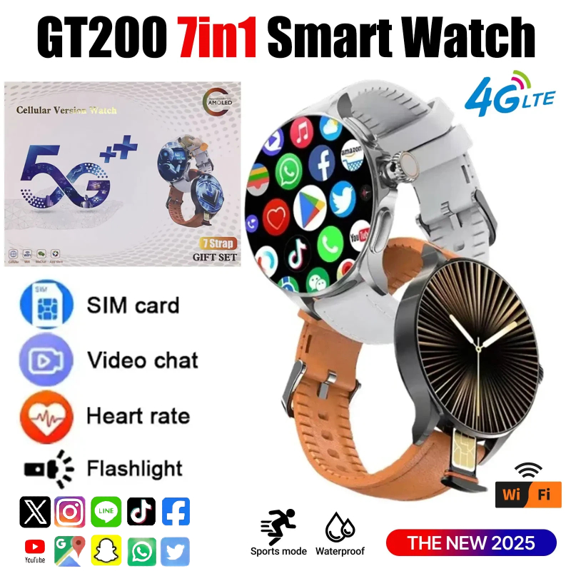 Heart Rate Gps Watch - New GT200 Android Smart Watch with