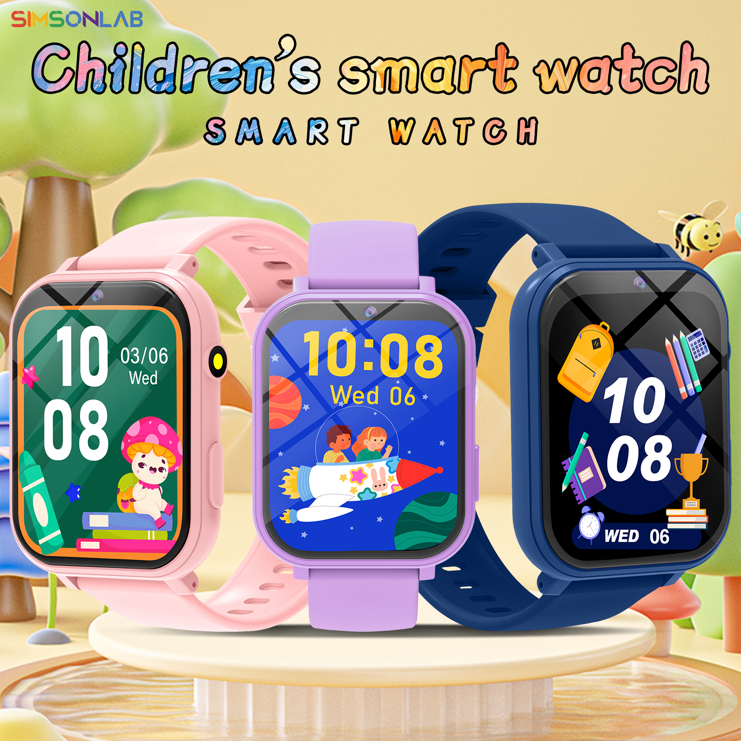 Smartwatch Watches For Kid Girl - Kids Smart Watch with Camera for