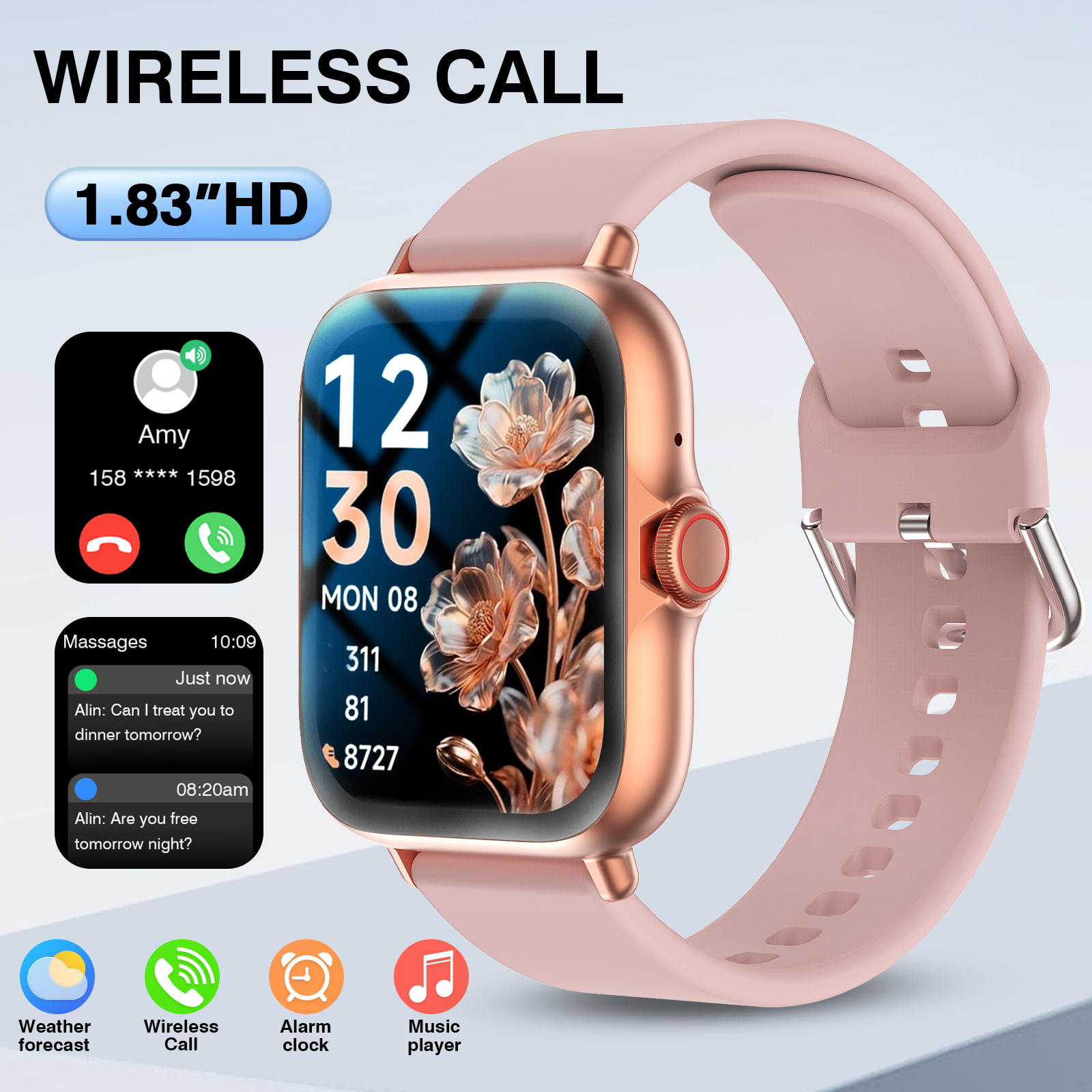Smartwatch Iphone Watches For Women - 1.83