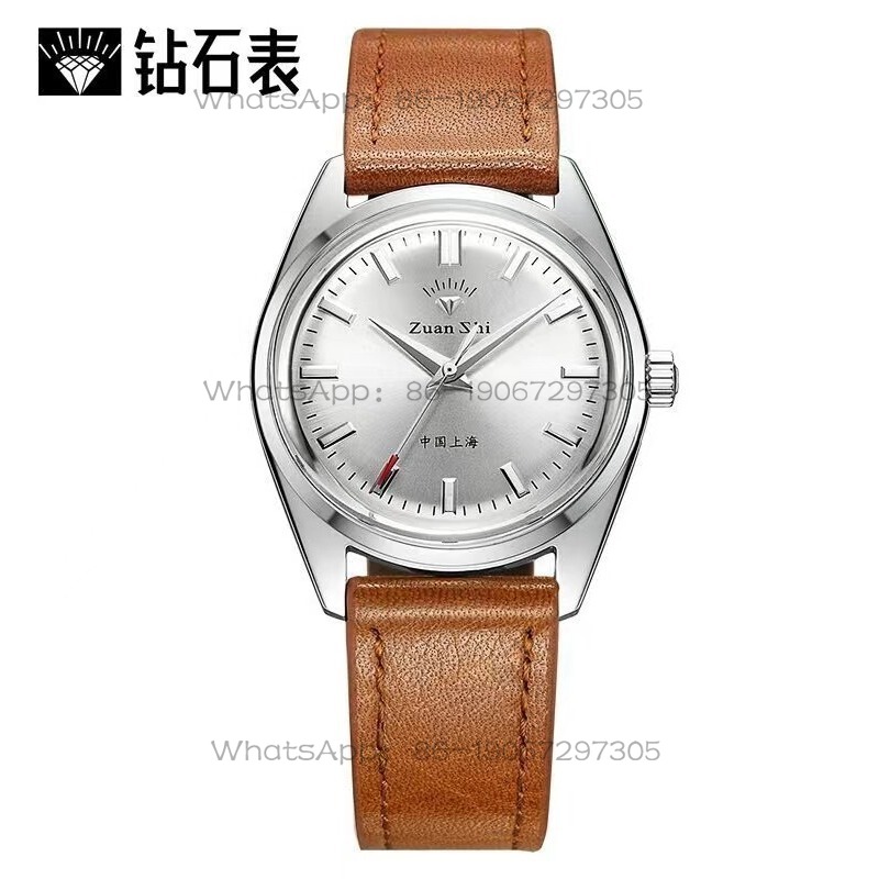 24-Hour Shipping Shanghai Diam - Leather Watch Strap avaliação e preço