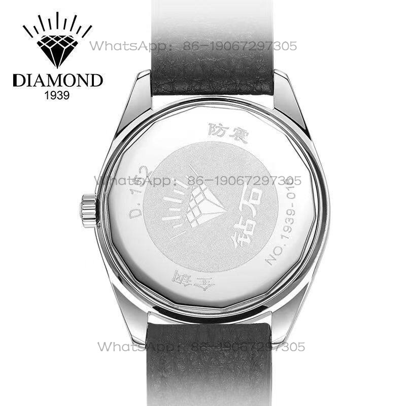 24-Hour Shipping Shanghai Diam - Leather Watch Strap avaliação e preço