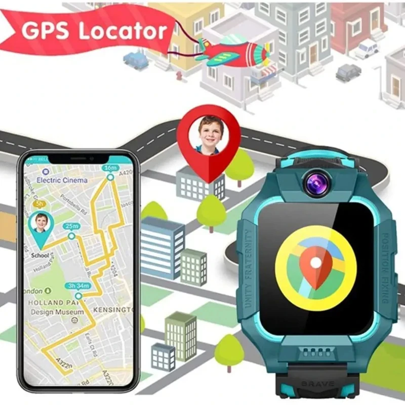 VIVO 2026 Kids 4G Smart Watch  - Smartwatch Watches Gift For Boys With Gps avaliação e preço