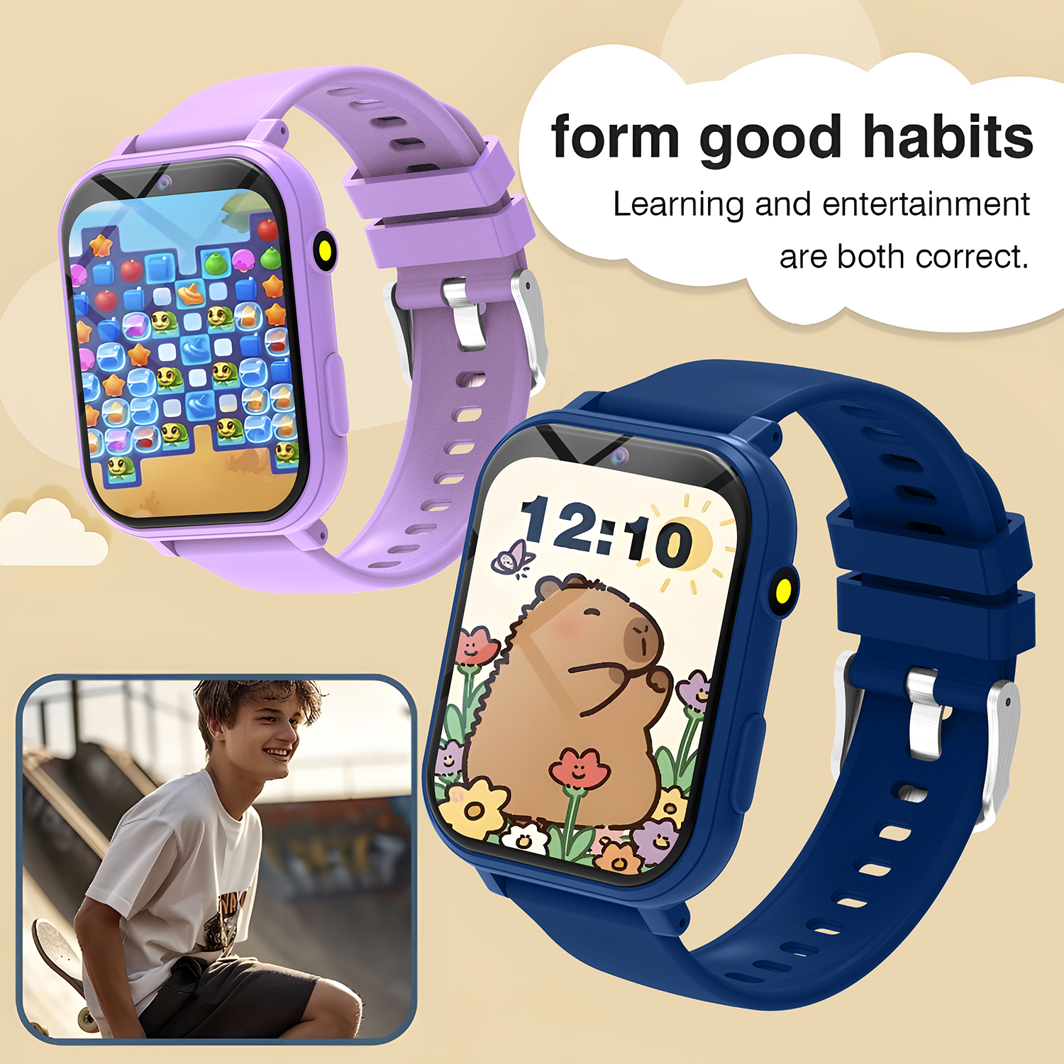 Kids Smart Watch Games Camera  - Smartwatch Watches For Kid Girl avaliação e preço