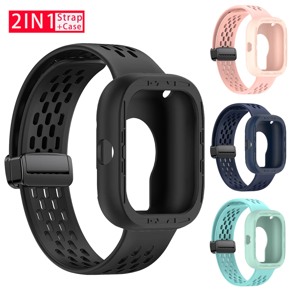 Cases+Silicone band For Redmi  - Watch Redmi avaliação e preço