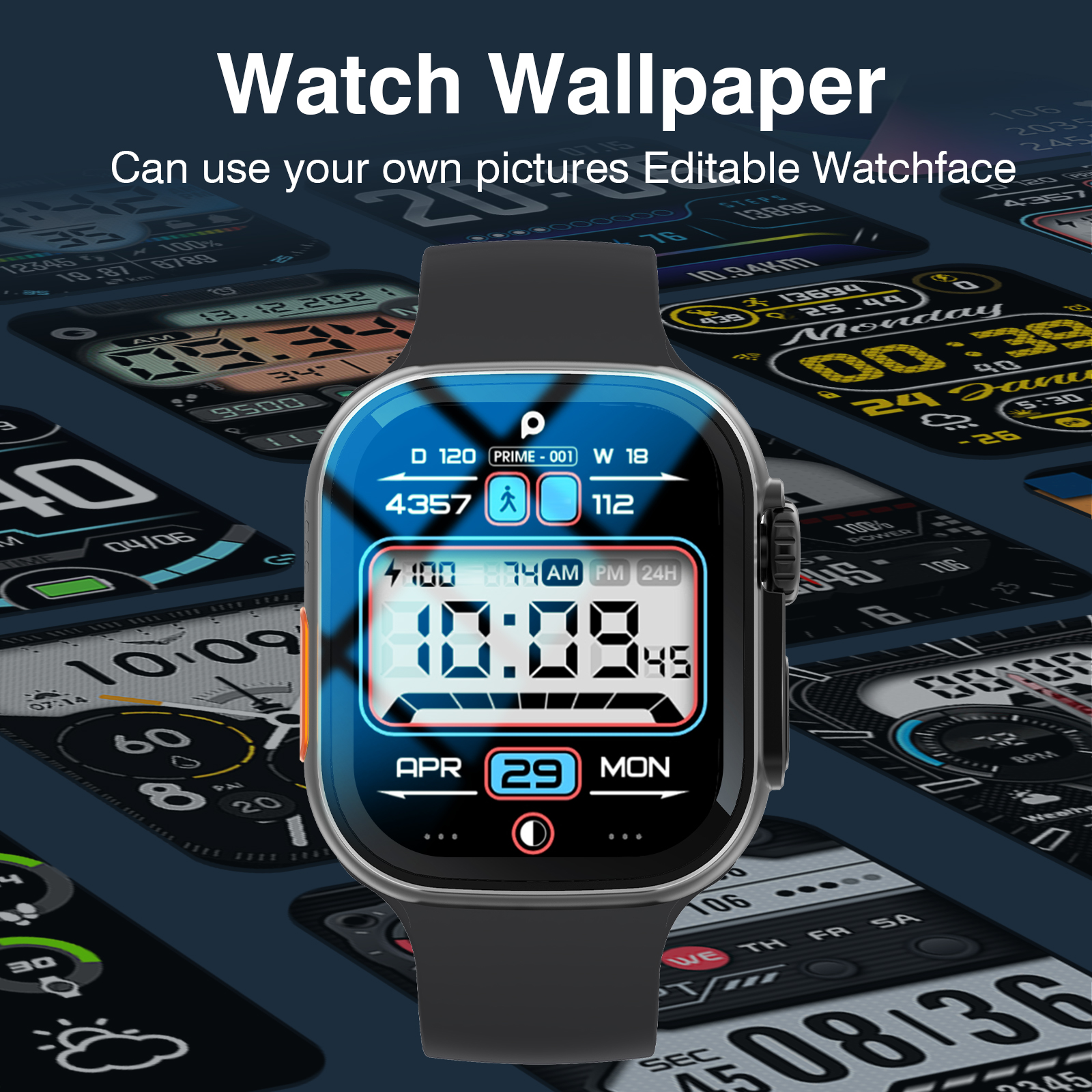 2026 New Smart Watch, HD Large - Smartwatch Iphone Watches For Women avaliação e preço