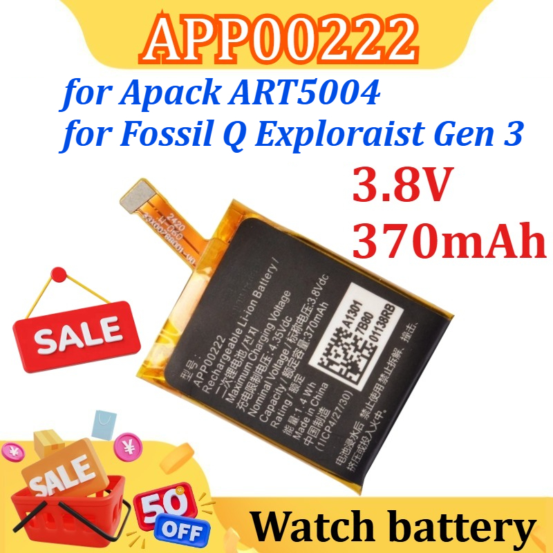 3.8V 370mAh APP00222 Replaceme - Fossil Watches Smartwatch Gen 3 avaliação e preço