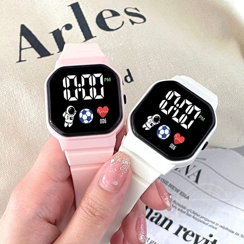 Kids Watches LED Digital Kids  - Smartwatch Watches For Kid Girl avaliação e preço