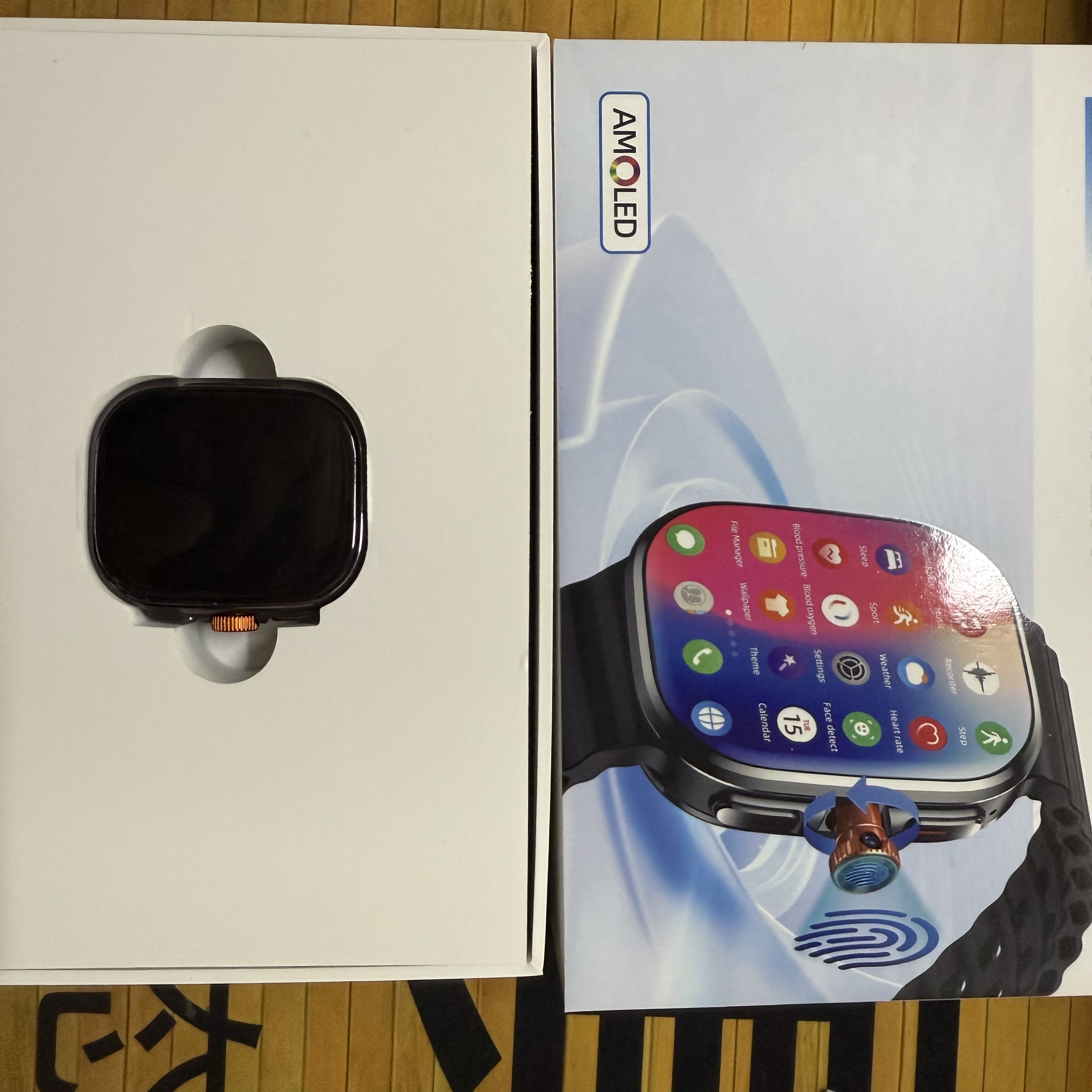 M99/M99 Mini 2.4inch Amoled Sm - Heart Rate Gps Watch avaliação e preço