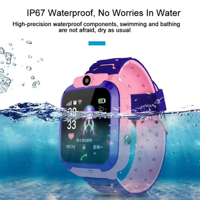 Lenovo Kids SOS GPS Location C - Smartwatch Watches For Kid Girl avaliação e preço