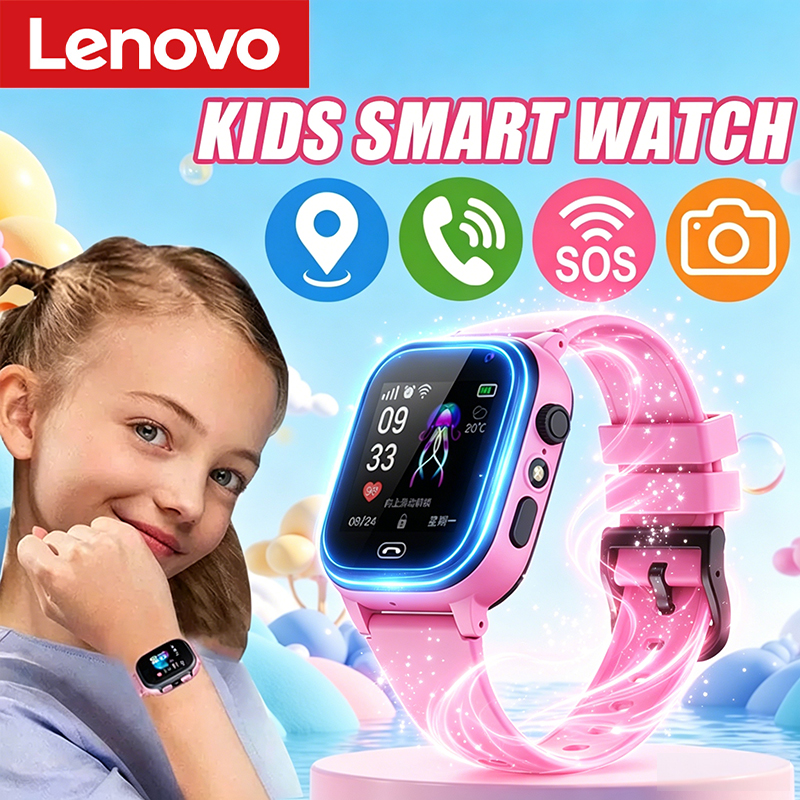 Lenovo Kids Smart Watch 5G GPS - Smartwatch Watches For Kid Girl avaliação e preço