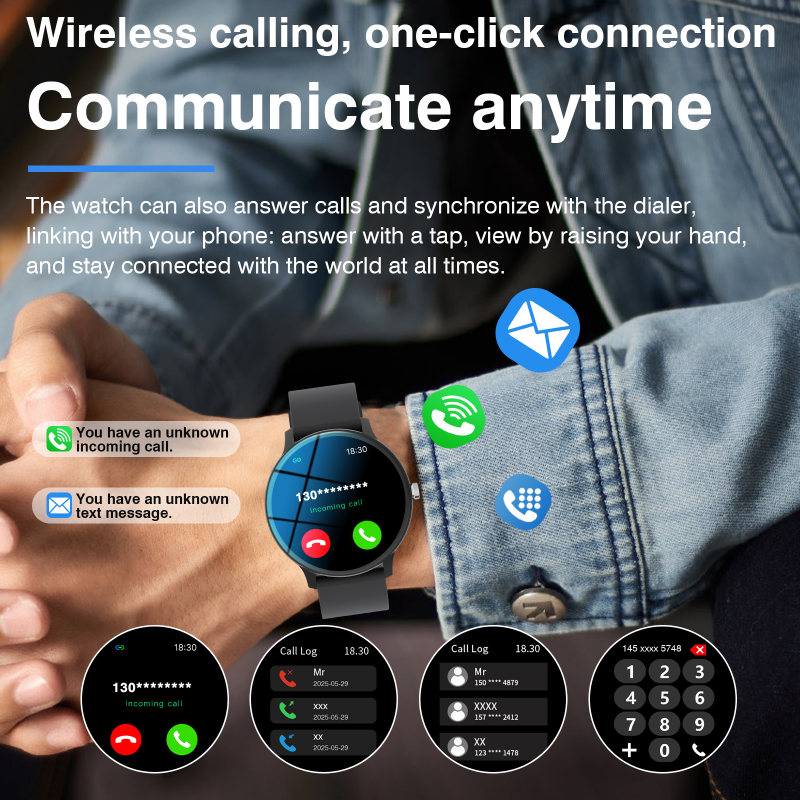 Multifunctional Full-touchscre - Smartwatch Iphone Watches For Women avaliação e preço