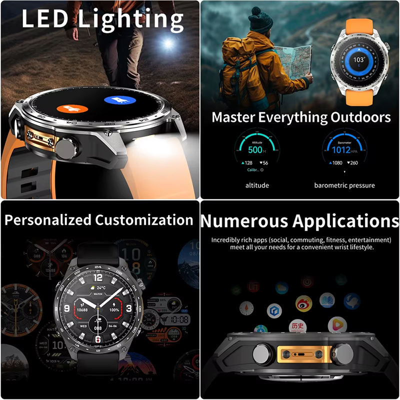 2026 New Men Smart Watch with  - Heart Rate Gps Watch avaliação e preço