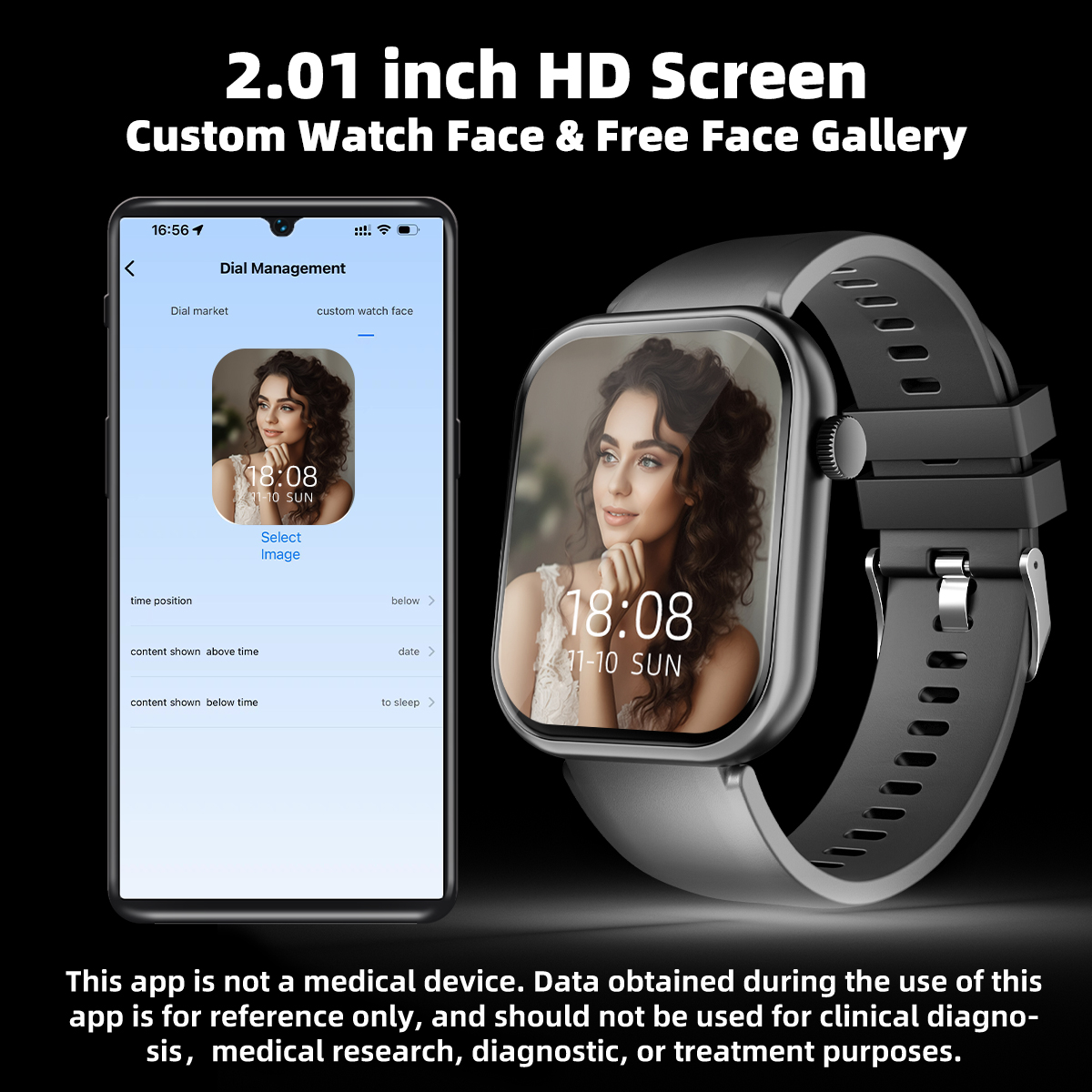 1.83“ Sports Smart Watch Men W - Smartwatch Iphone Watches For Women avaliação e preço