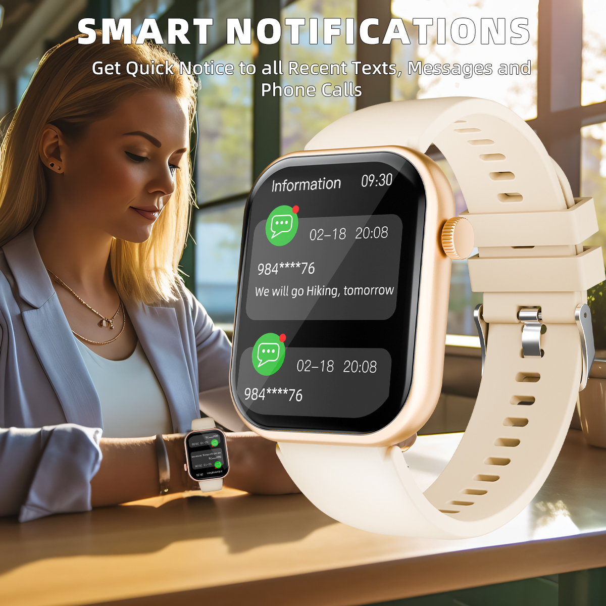 1.83“ Sports Smart Watch Men W - Smartwatch Iphone Watches For Women avaliação e preço