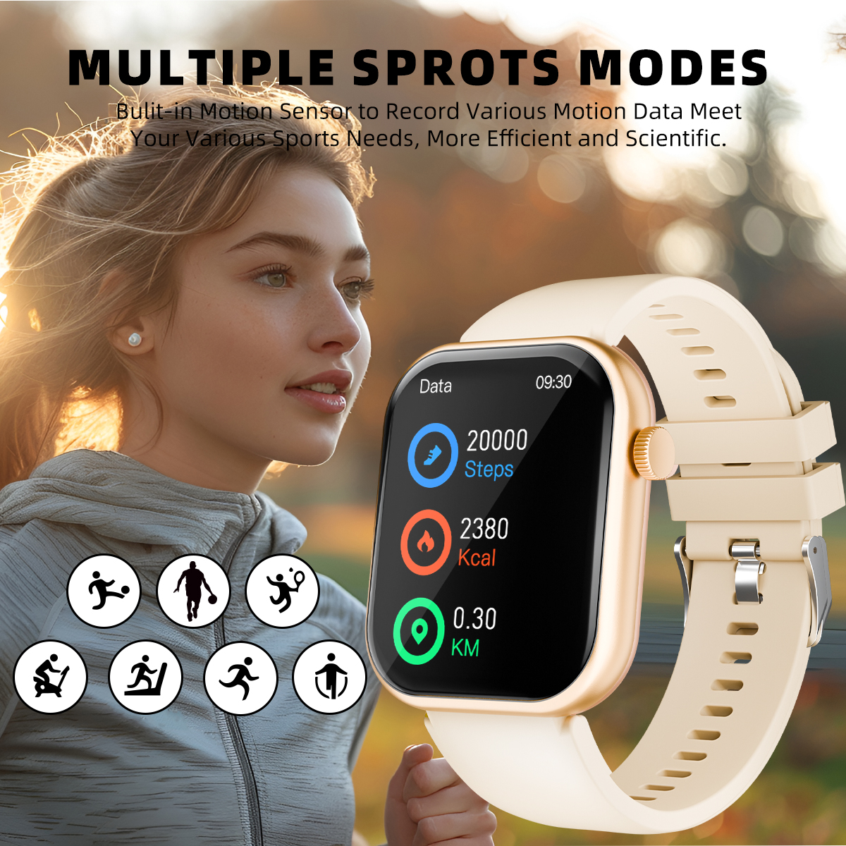 1.83“ Sports Smart Watch Men W - Smartwatch Iphone Watches For Women avaliação e preço