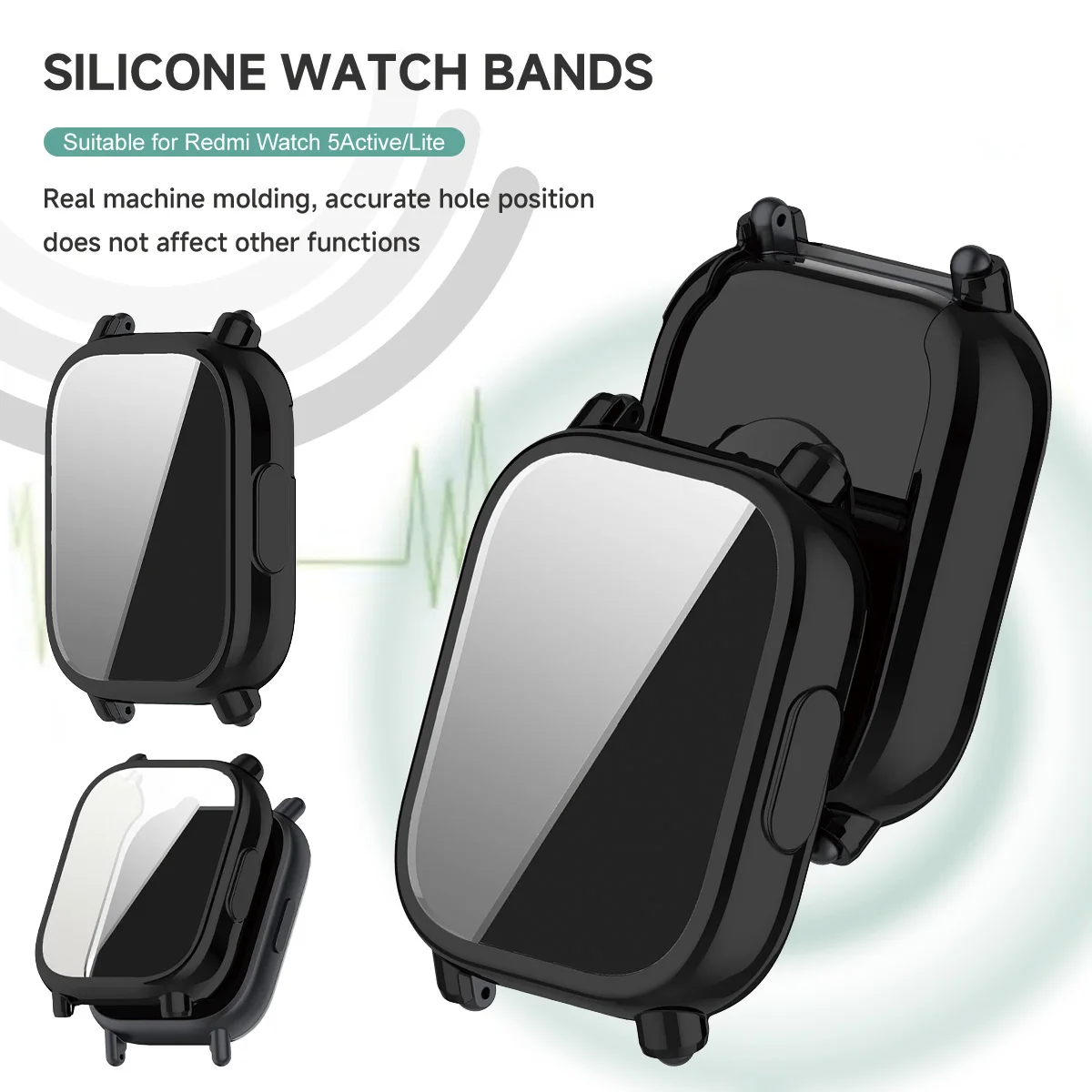 Case+Silicone Strap For Xiaomi - Watch Redmi avaliação e preço