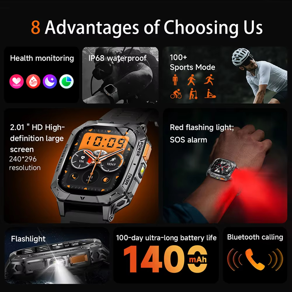 New 2026 Smartwatch Sports HD  - Heart Rate Gps Watch avaliação e preço