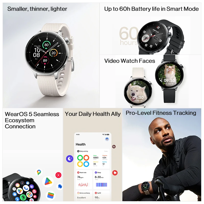 Global Version OnePlus Watch 3 - Heart Rate Gps Watch avaliação e preço