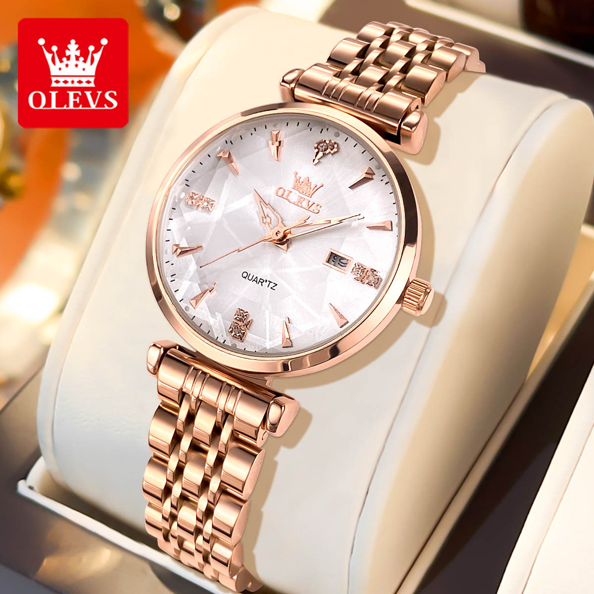 OLEVS brand beautiful women's  - Ladies Fashion Watch avaliação e preço