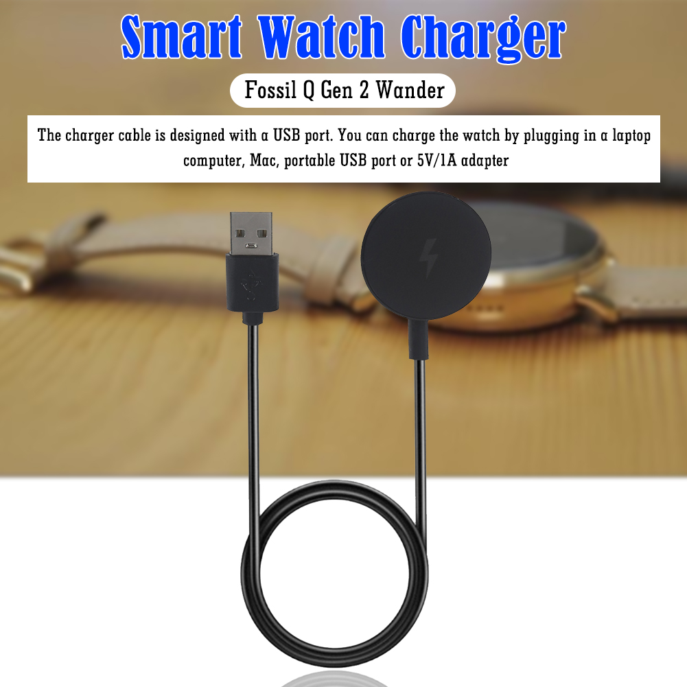 Smartwatch Charging Cable Dock - Fossil Watches Smartwatch Gen 3 avaliação e preço