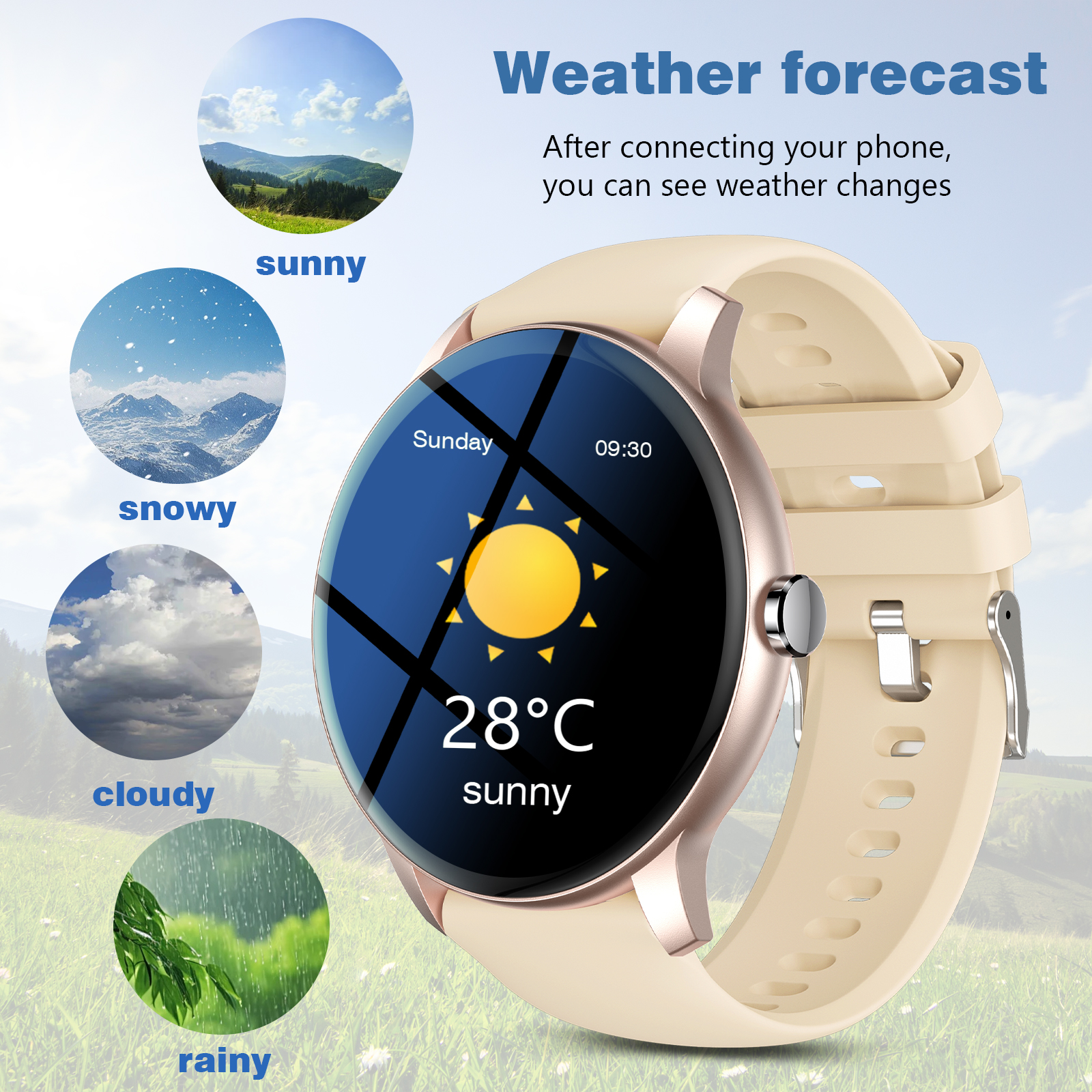 Smart Watch, Wireless Call/Dia - Smartwatch Iphone Watches For Women avaliação e preço