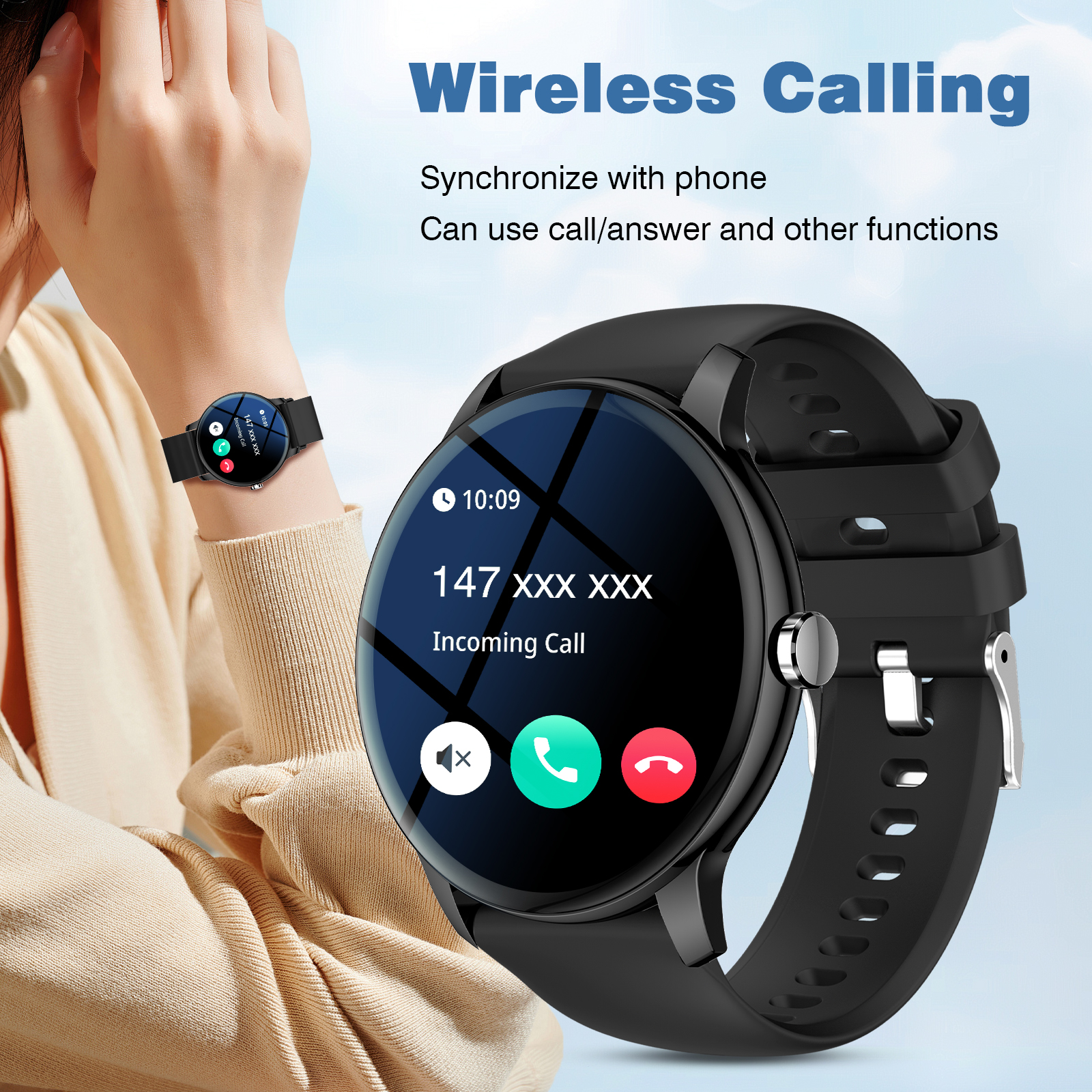Smart Watch, Wireless Call/Dia - Smartwatch Iphone Watches For Women avaliação e preço