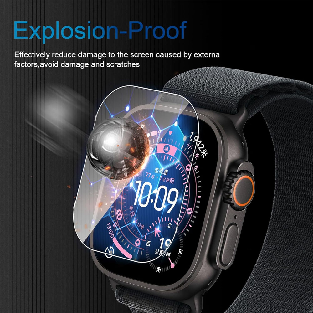 Tempered Glass For Apple Watch - Apple Watch Band avaliação e preço