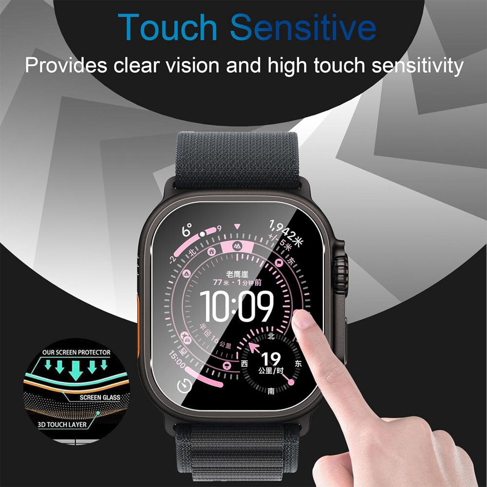 Tempered Glass For Apple Watch - Apple Watch Band avaliação e preço