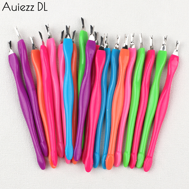 10Pcs/20Pcs Cuticle Pusher Cut - Crystal Press Tool avaliação e preço