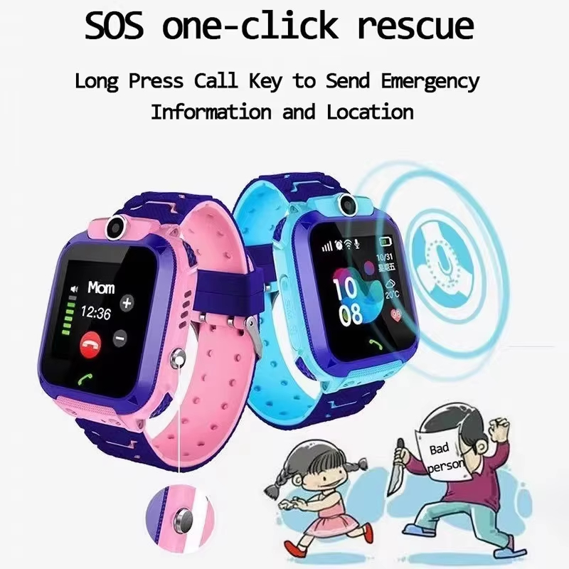 Lenovo Q12 Children's Smart Wa - Smartwatch Watches Gift For Boys With Gps avaliação e preço