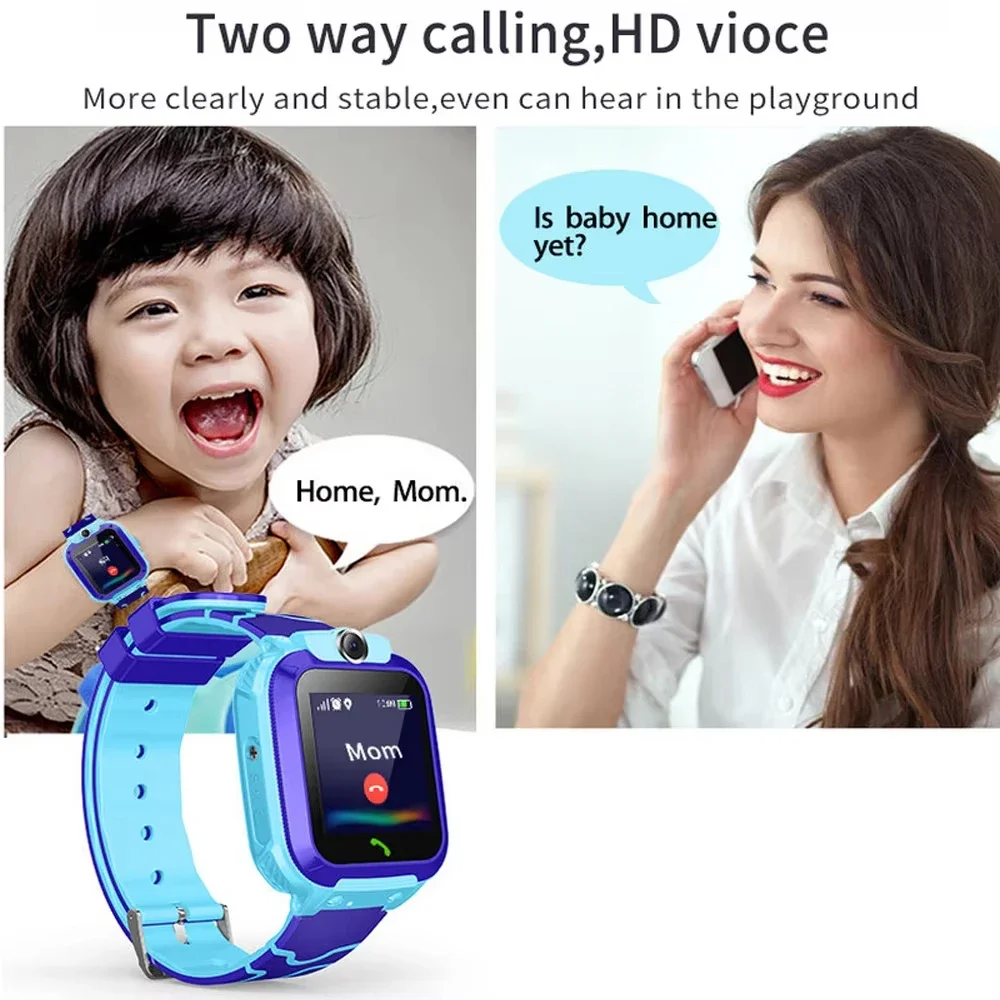 Lenovo Q12 Children's Smart Wa - Smartwatch Watches Gift For Boys With Gps avaliação e preço