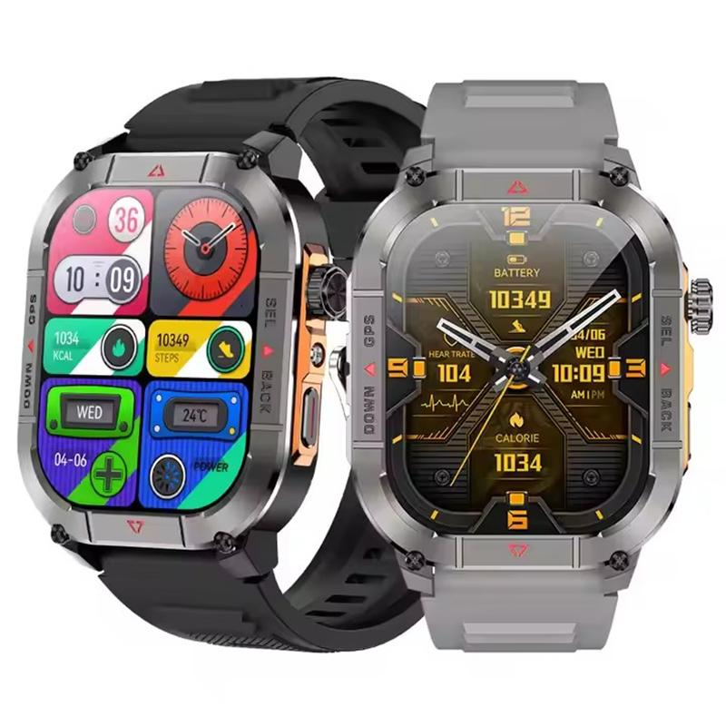 New HK84 Men Smart Watch AMOLE - Smartwatch New Watches avaliação e preço
