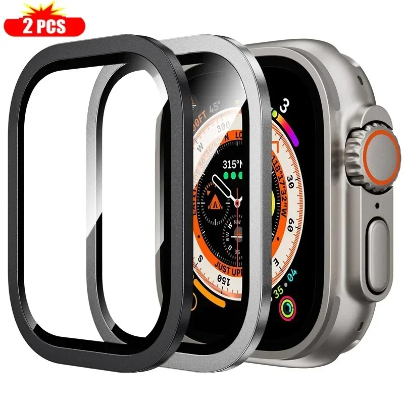 2PCS Tempered Glass for Apple  - Apple Watch Band avaliação e preço