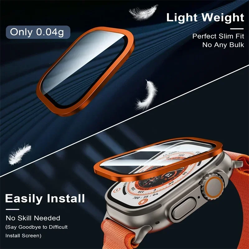 2PCS Tempered Glass for Apple  - Apple Watch Band avaliação e preço