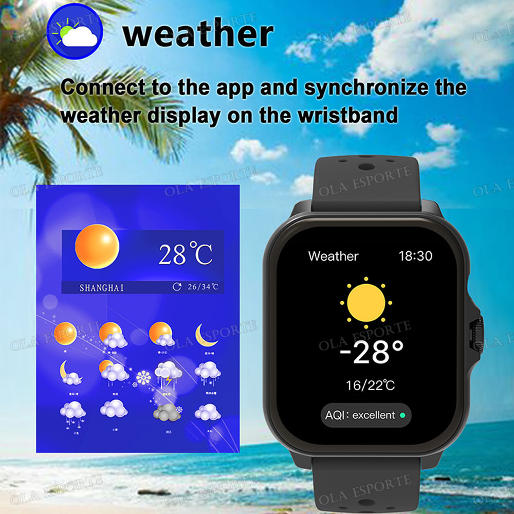 Smart watch, wireless calling  - Smartwatch Iphone Watches For Women avaliação e preço