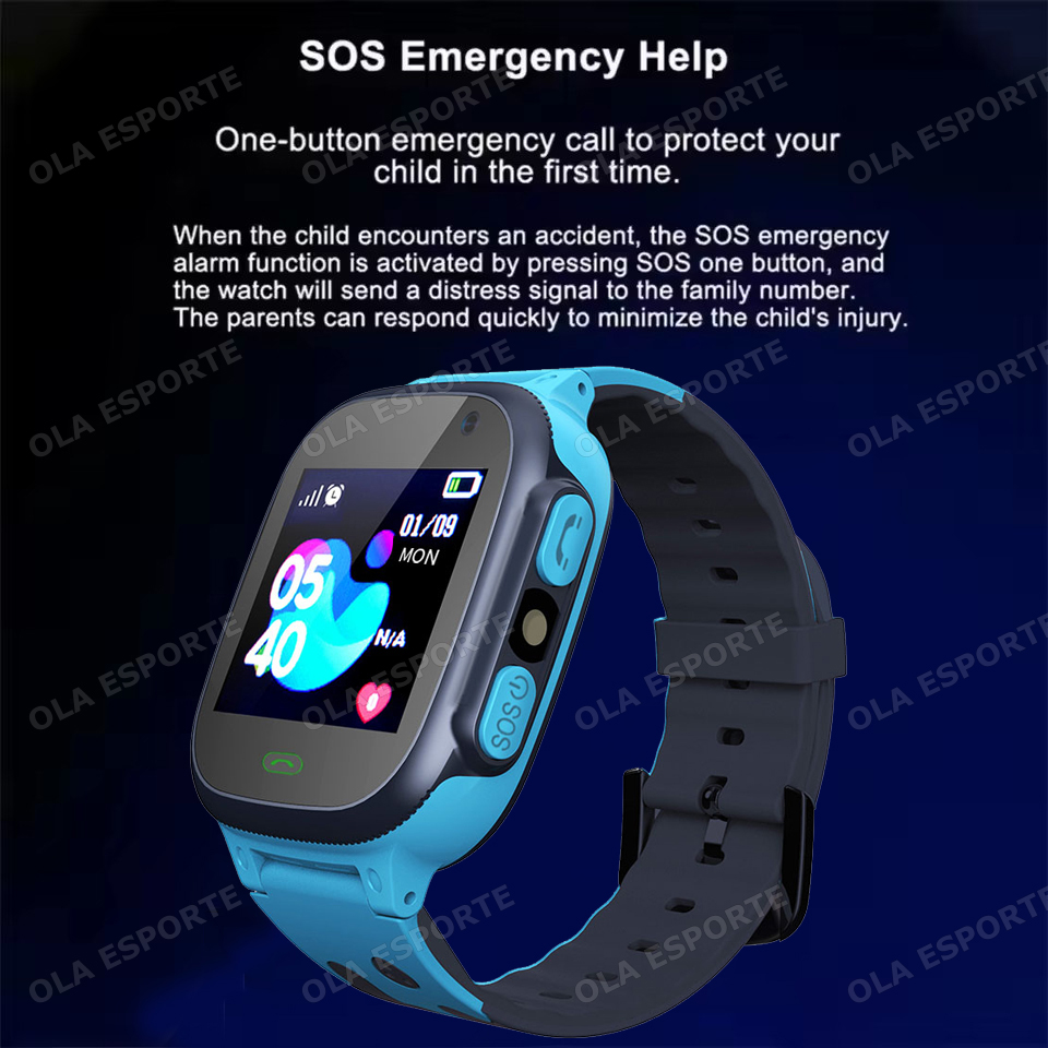 2025 New Kids Smart Watch Chil - Smartwatch Watches Gift For Boys With Gps avaliação e preço