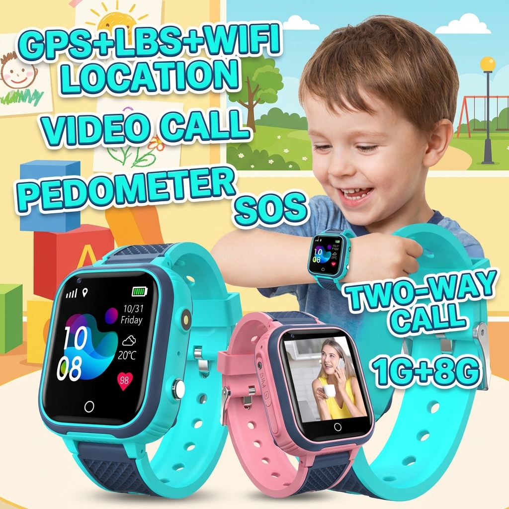 Update Smart Watch Kids 4G GPS - Smartwatch Watches Gift For Boys With Gps avaliação e preço