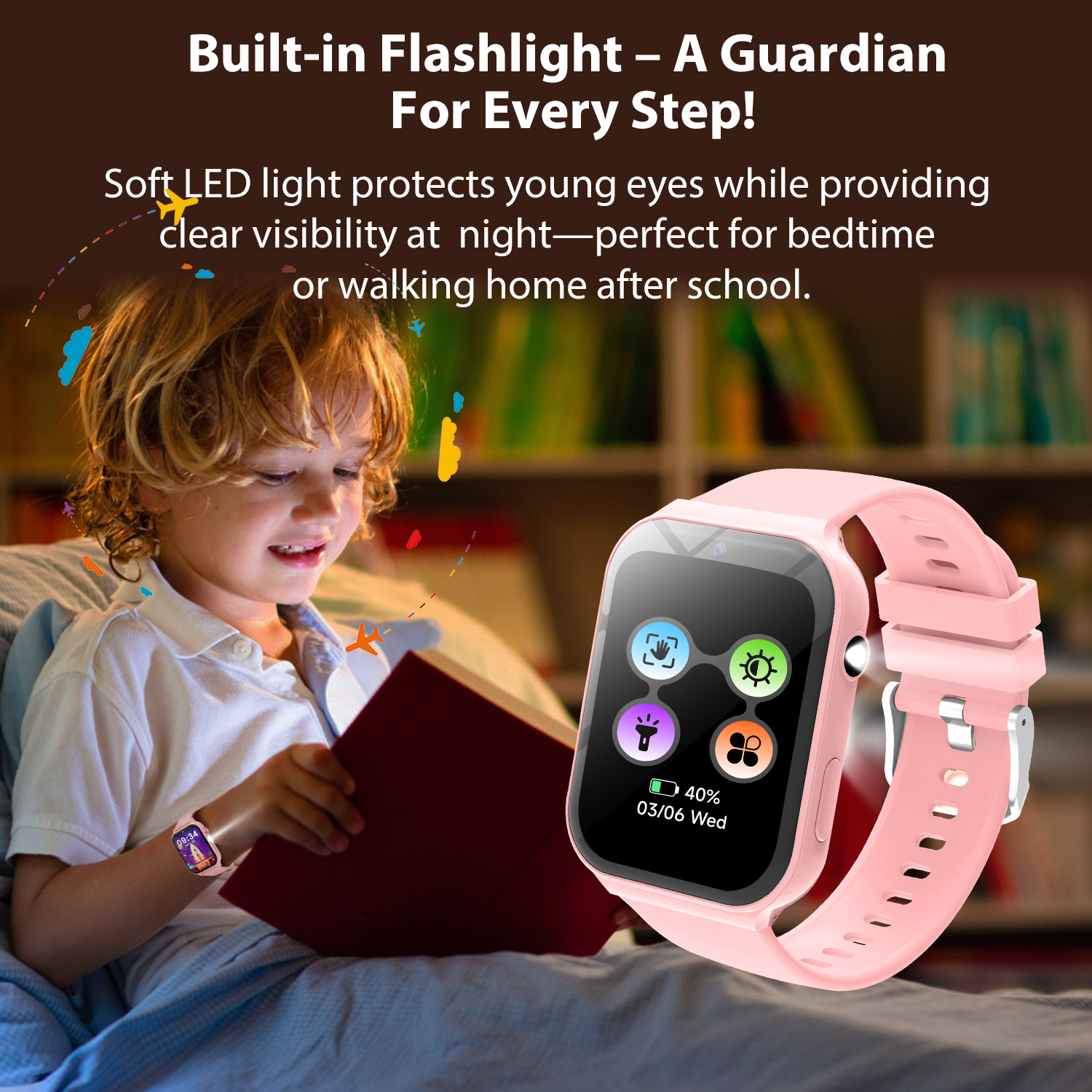 Study Partners for Kids HD Cam - Smartwatch Watches For Kid Girl avaliação e preço