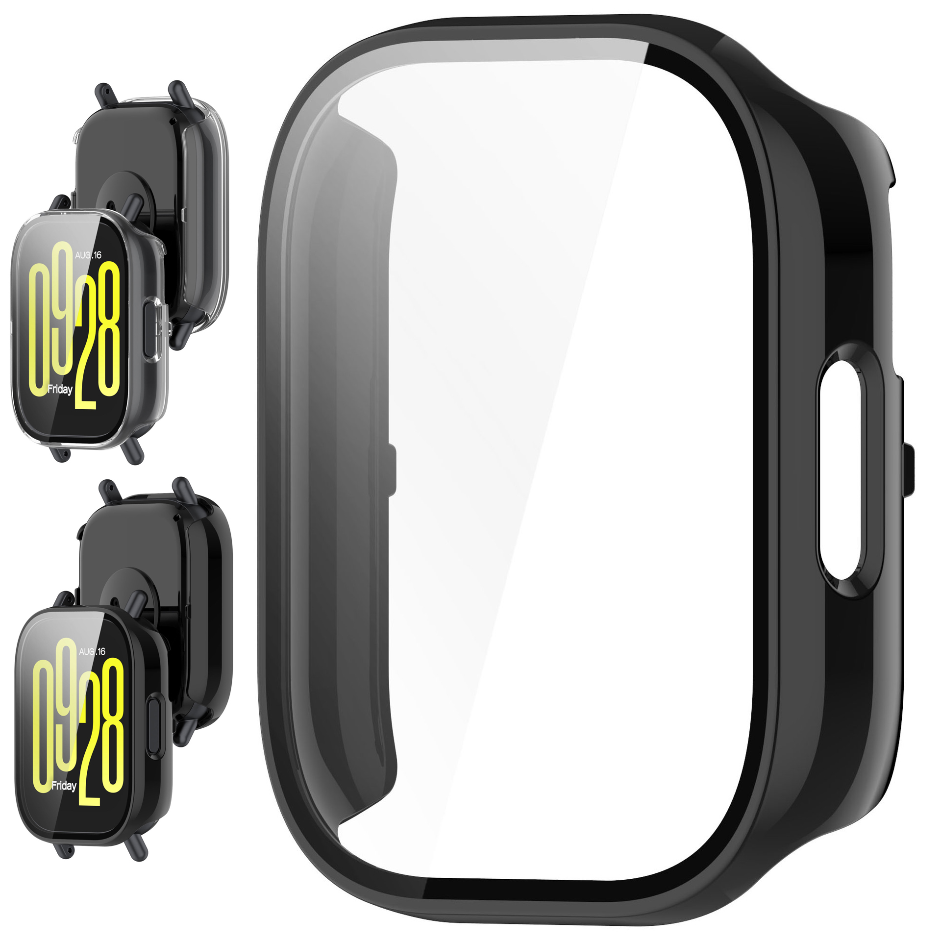 Tempered Glass+PC Case For Xia - Watch Redmi avaliação e preço