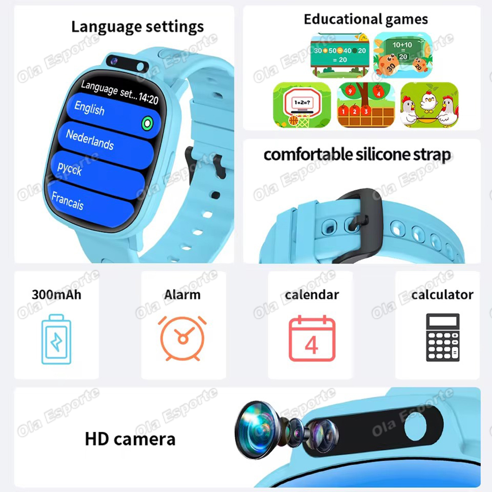 Children Watch Birthday Gift F - Smartwatch Watches For Kid Girl avaliação e preço