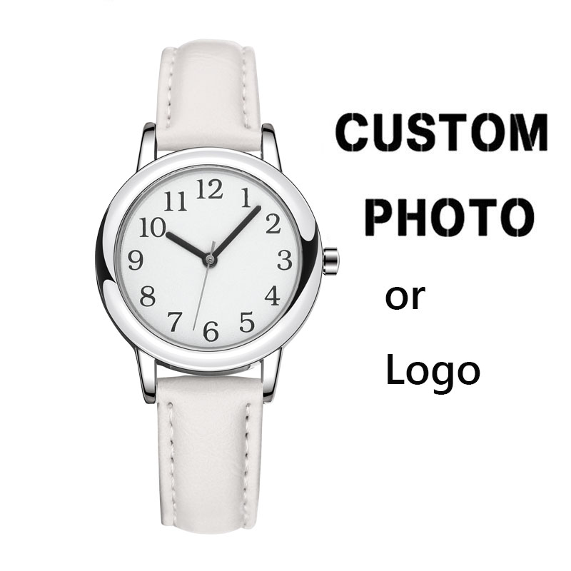 White Strap Slim Custom Women  - Leather Watch Strap avaliação e preço