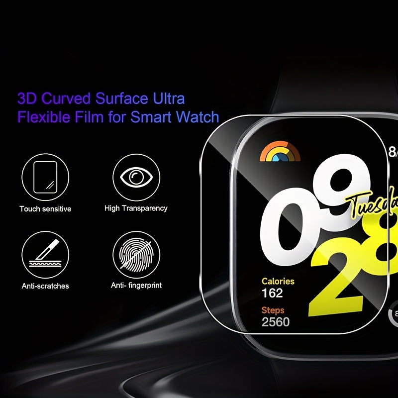 3-5Pcs Premium Tempered Glass  - Watch Redmi avaliação e preço