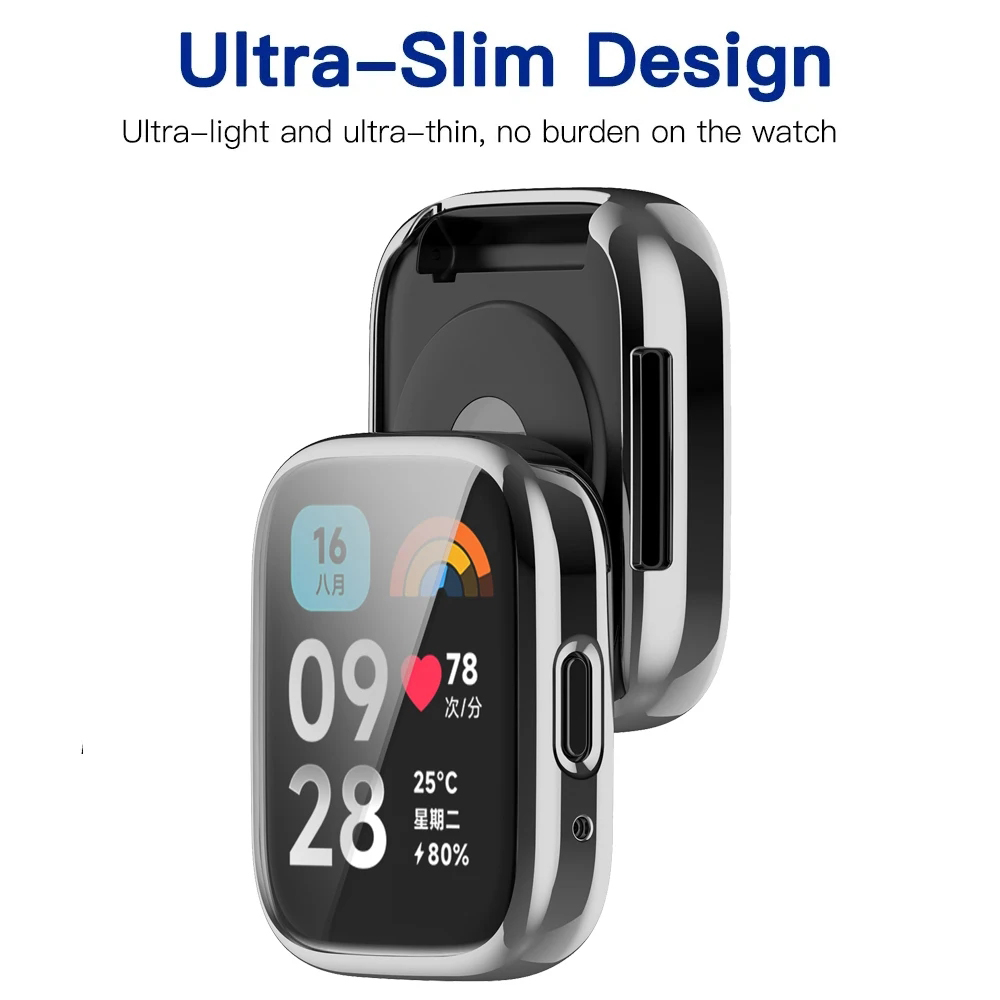 TPU Screen Protector Cover For - Watch Redmi avaliação e preço