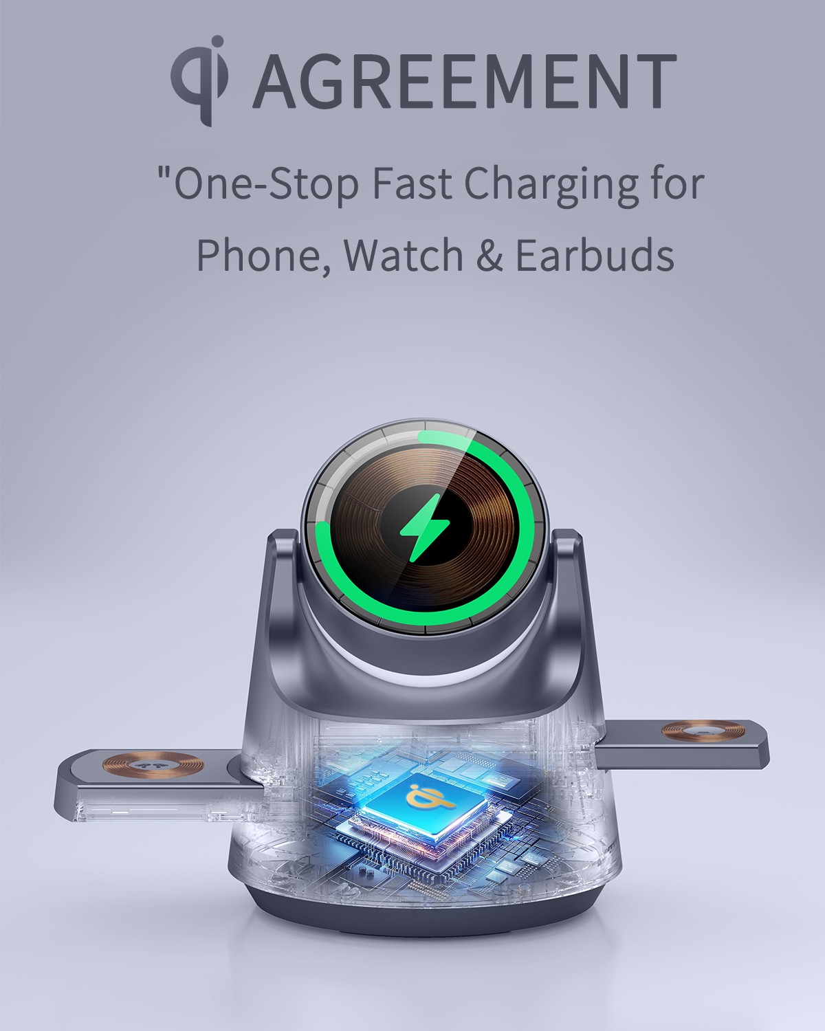 New 4 in 1 15W Wireless Charge - Smartwatch New Watches avaliação e preço
