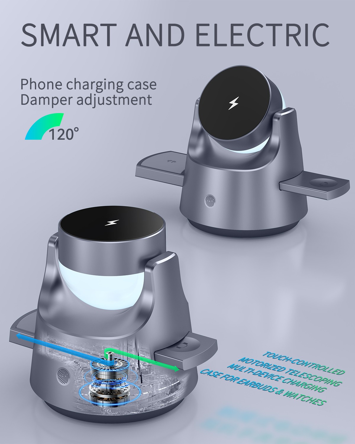 New 4 in 1 15W Wireless Charge - Smartwatch New Watches avaliação e preço
