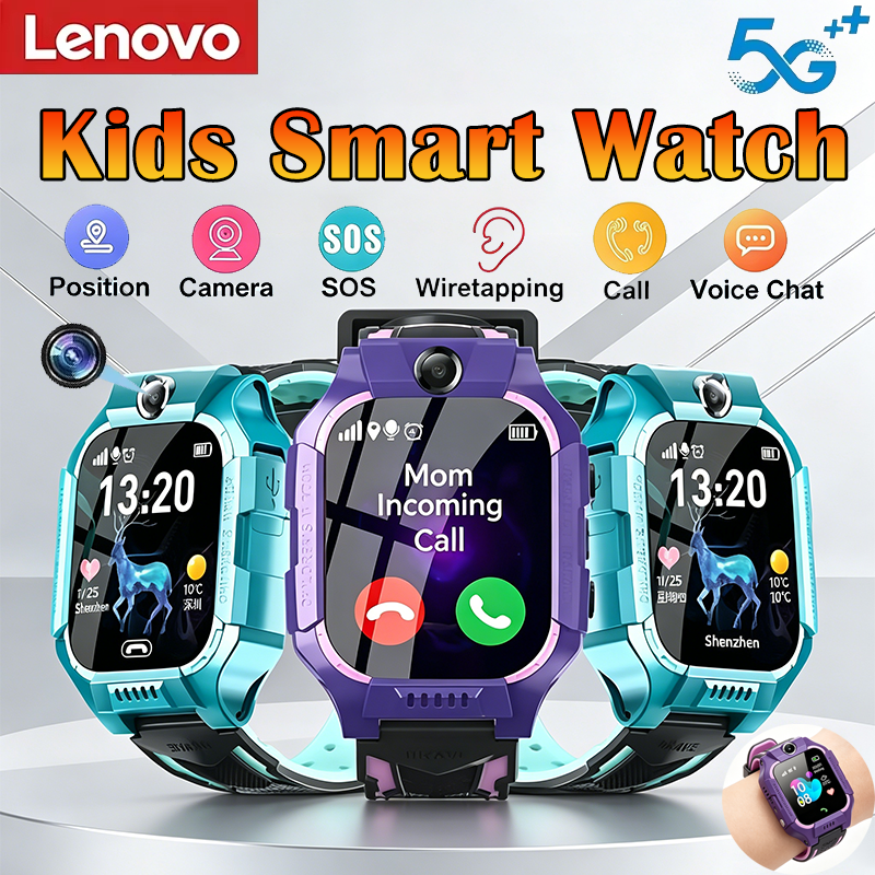 Lenovo 2026 New 5G Waterproof  - Smartwatch Watches Gift For Boys With Gps avaliação e preço