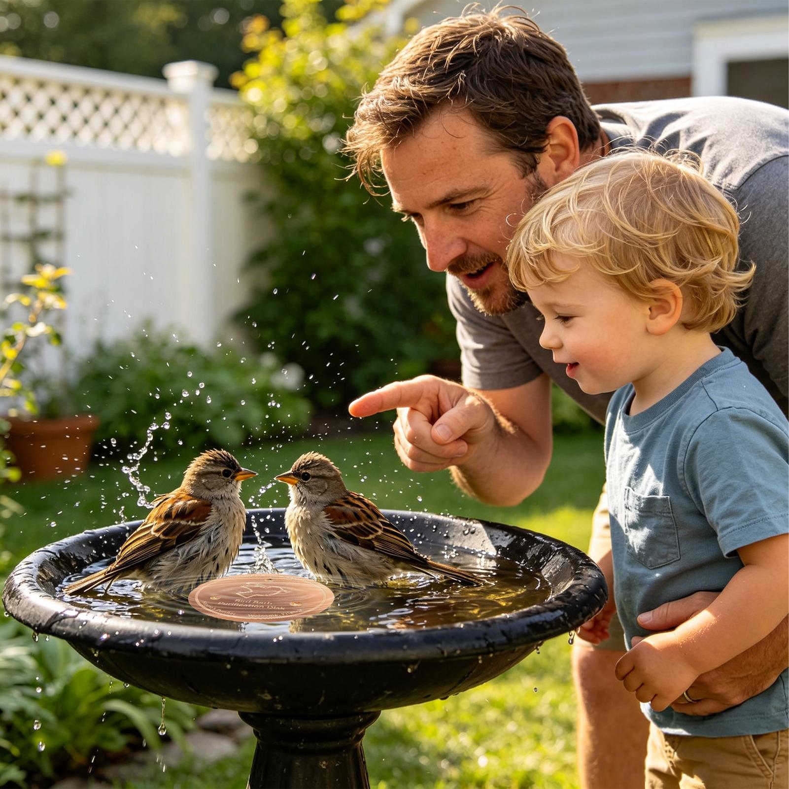 Copper For Bird Bath Safe Puri - Watch S avaliação e preço